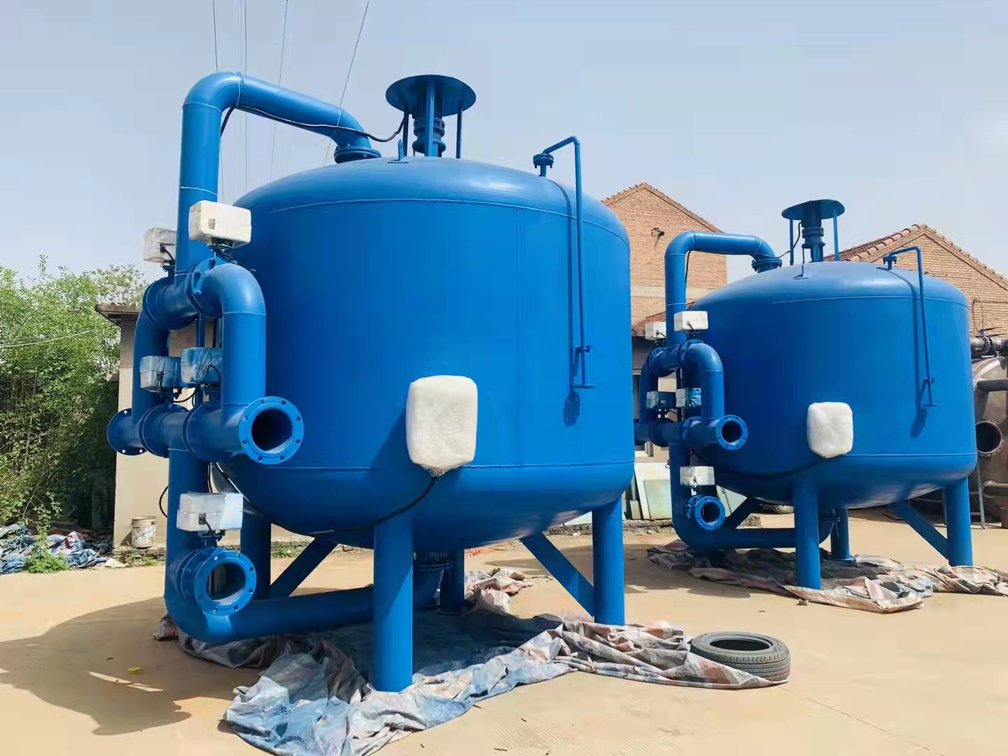 悬浮颗粒去除浅层砂过滤器