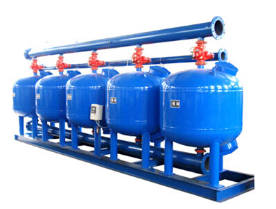 钢厂冷却塔循环水浅层沙过滤器