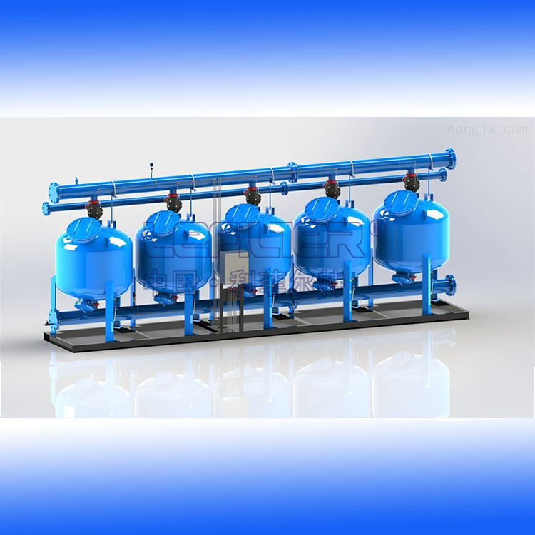 三罐并联浅层沙过滤器